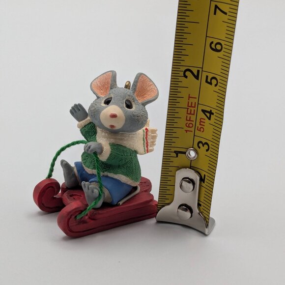 Hallmark Keepsake Look Out Below 1991, Tender Touches Collection Ornament - Picture 9 of 10